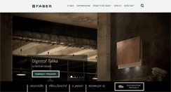 Desktop Screenshot of digestore-faber.cz